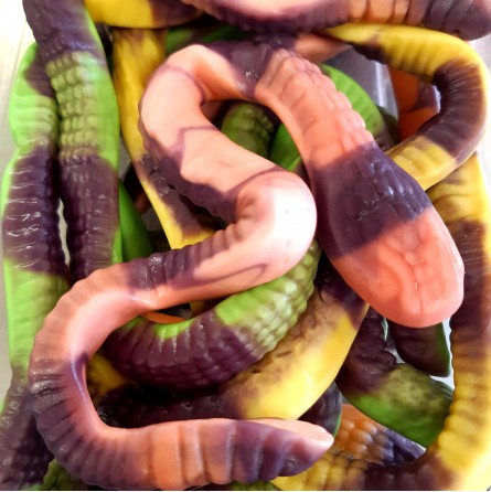 Lot 12x Bonbons serpents géants - Sachet 2kg