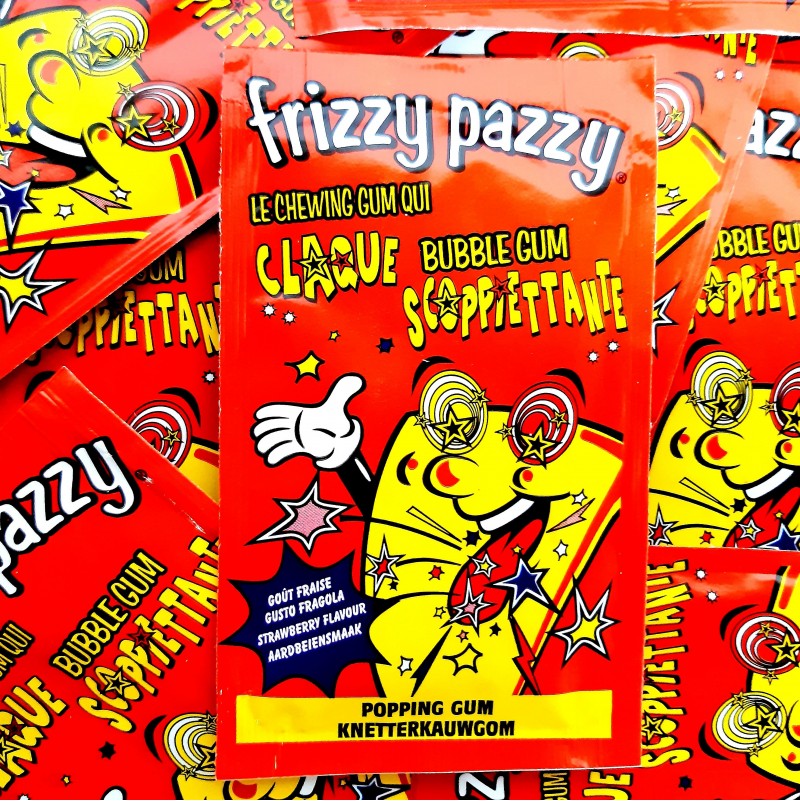 Frizzy Pazzy fraise tache langue