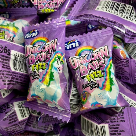 Chewing-Gum Unicorn Balls x3