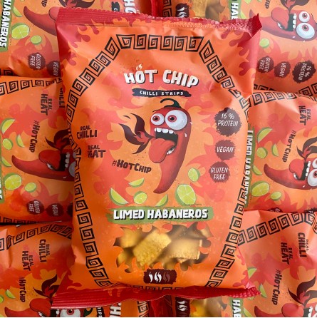 Hot Chip Strips Limed Habaneros