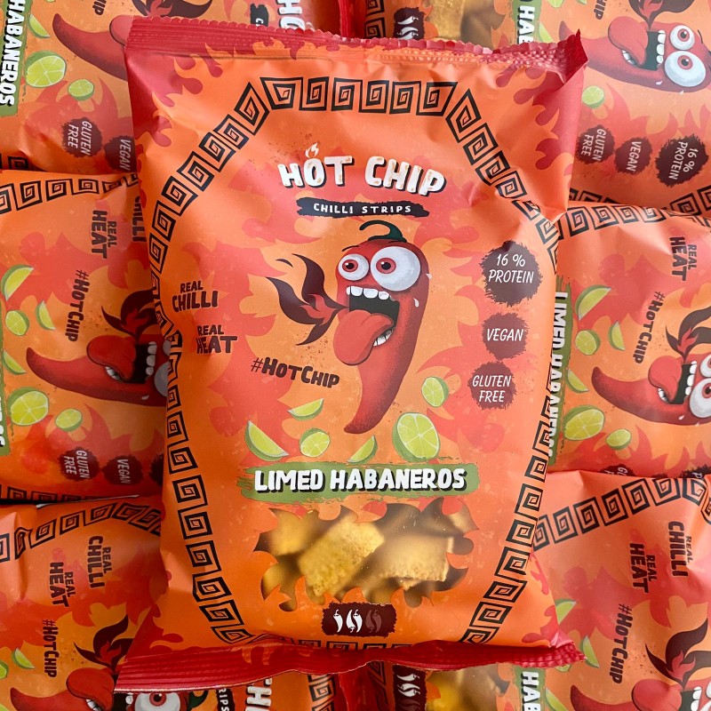 Hot Chip Strips Limed Habaneros
