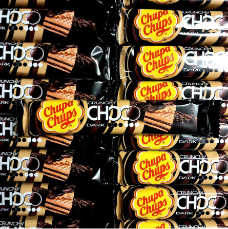 Chupa-Chups Dark Choco Gaufrette