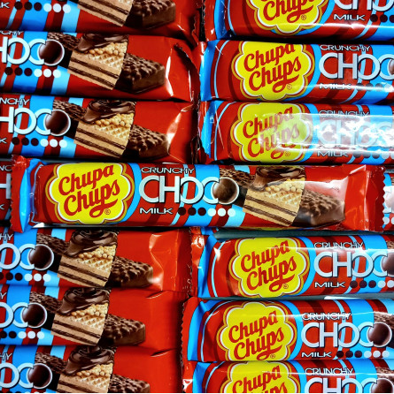 Chupa-Chups Milk Choco Gaufrette