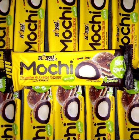 Mini Mochis Saveur Tiramisu/Cr&egrave;me