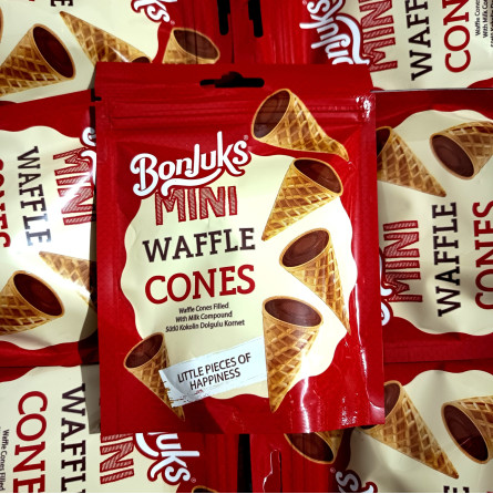 Mini Cornets Chocolat Au Lait