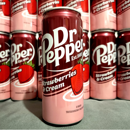 Dr Pepper Fraise/Cr&egrave;me